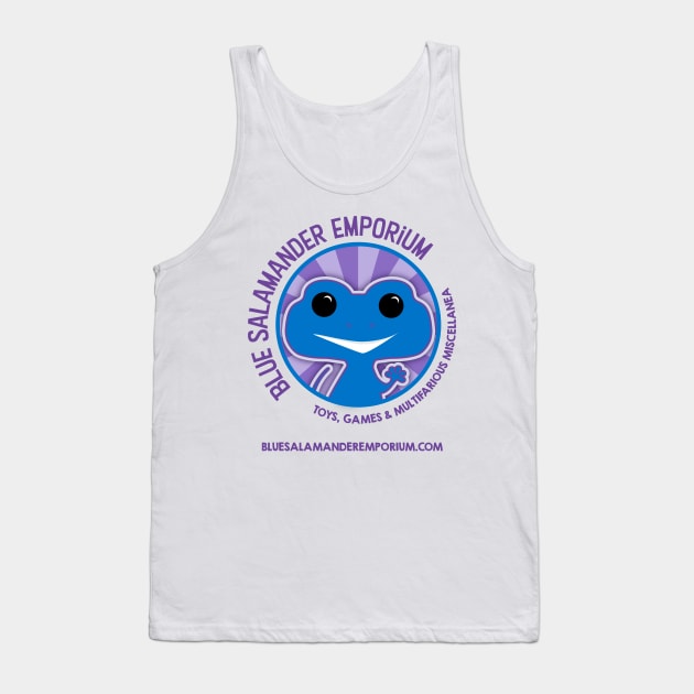 Blue Salamander Emporium Tank Top by Chriscut